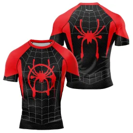 Red Spider Men's Short Sleeve Rash Guard