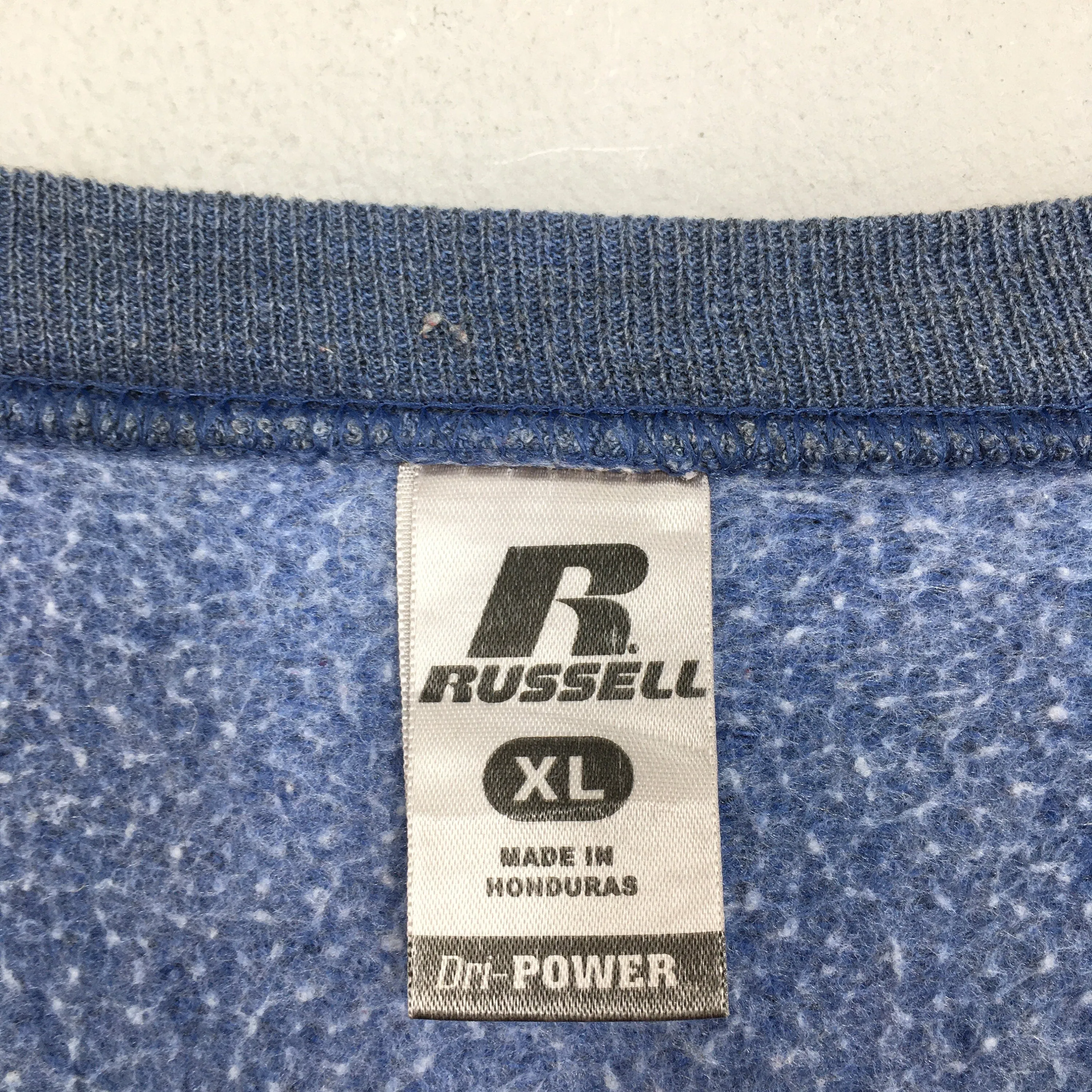 Russell Athletic Plain Blue Sweatshirt XLarge