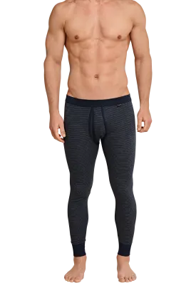 Schiesser - Fine Rib Melange - Long Johns