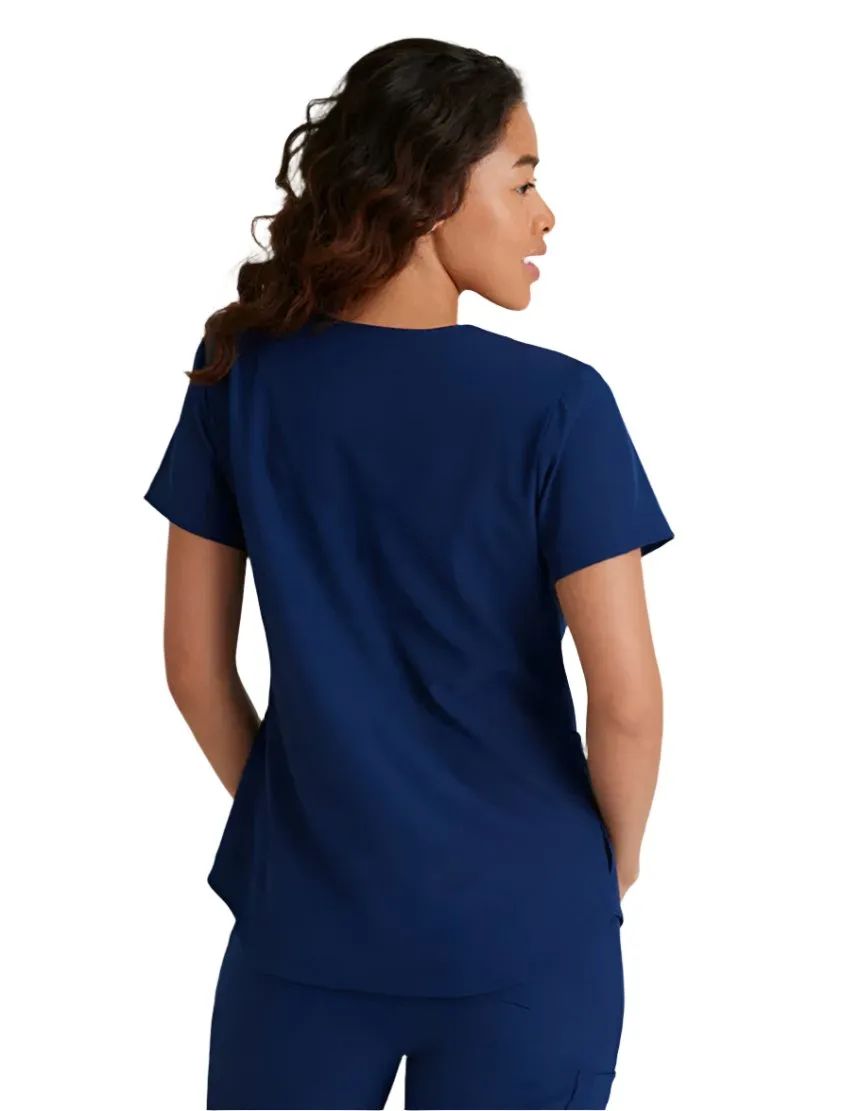 Skechers™ Vitality by Barco Electra 3-Pocket Ribbed V-Neck Scrub Top