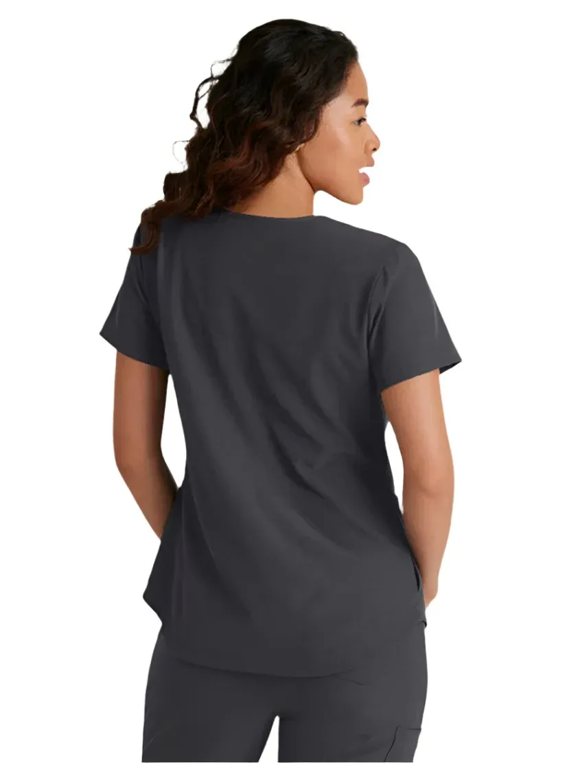Skechers™ Vitality by Barco Electra 3-Pocket Ribbed V-Neck Scrub Top