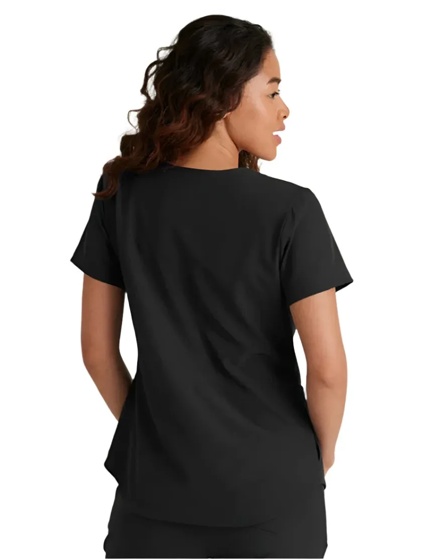 Skechers™ Vitality by Barco Electra 3-Pocket Ribbed V-Neck Scrub Top