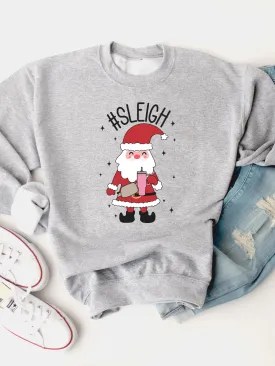 #sleigh Santa (Beltbag/Stanley) Graphic Sweatshirt