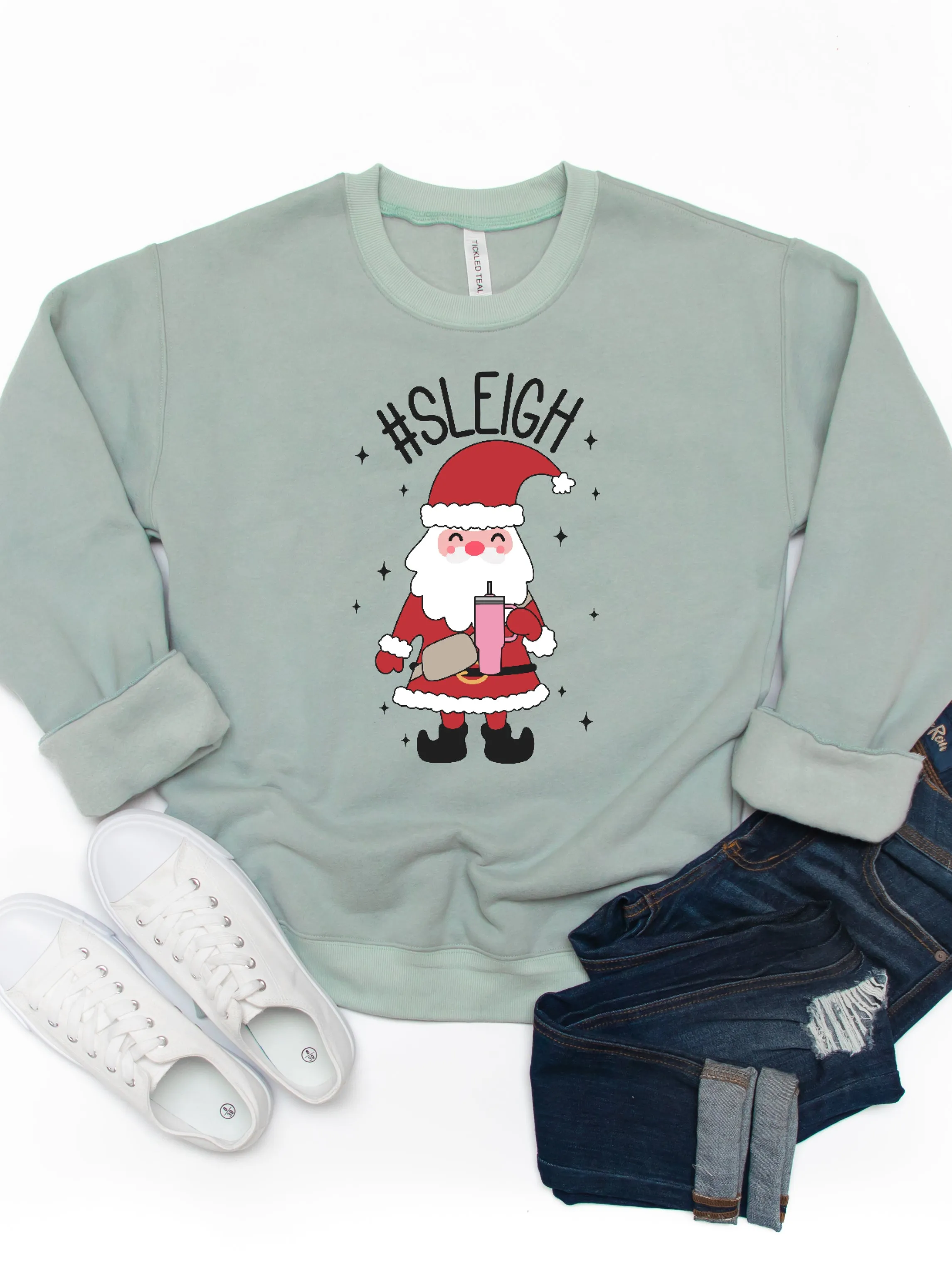 #sleigh Santa (Beltbag/Stanley) Graphic Sweatshirt