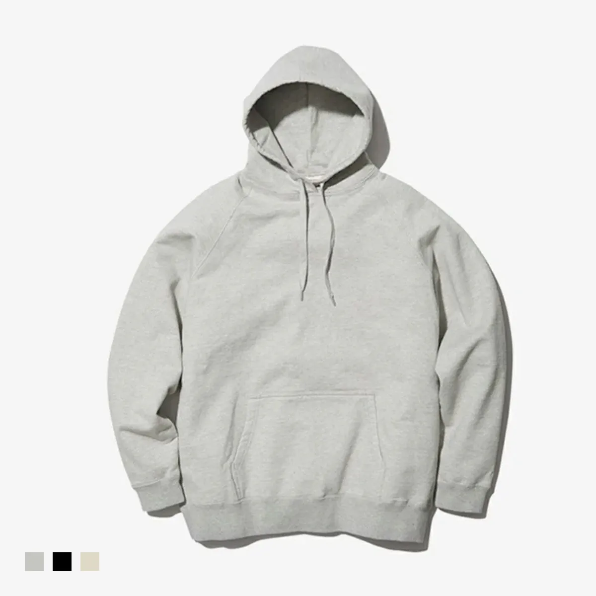 SNOW PEAK RECYCLED COTTON PULLOVER HOODIE