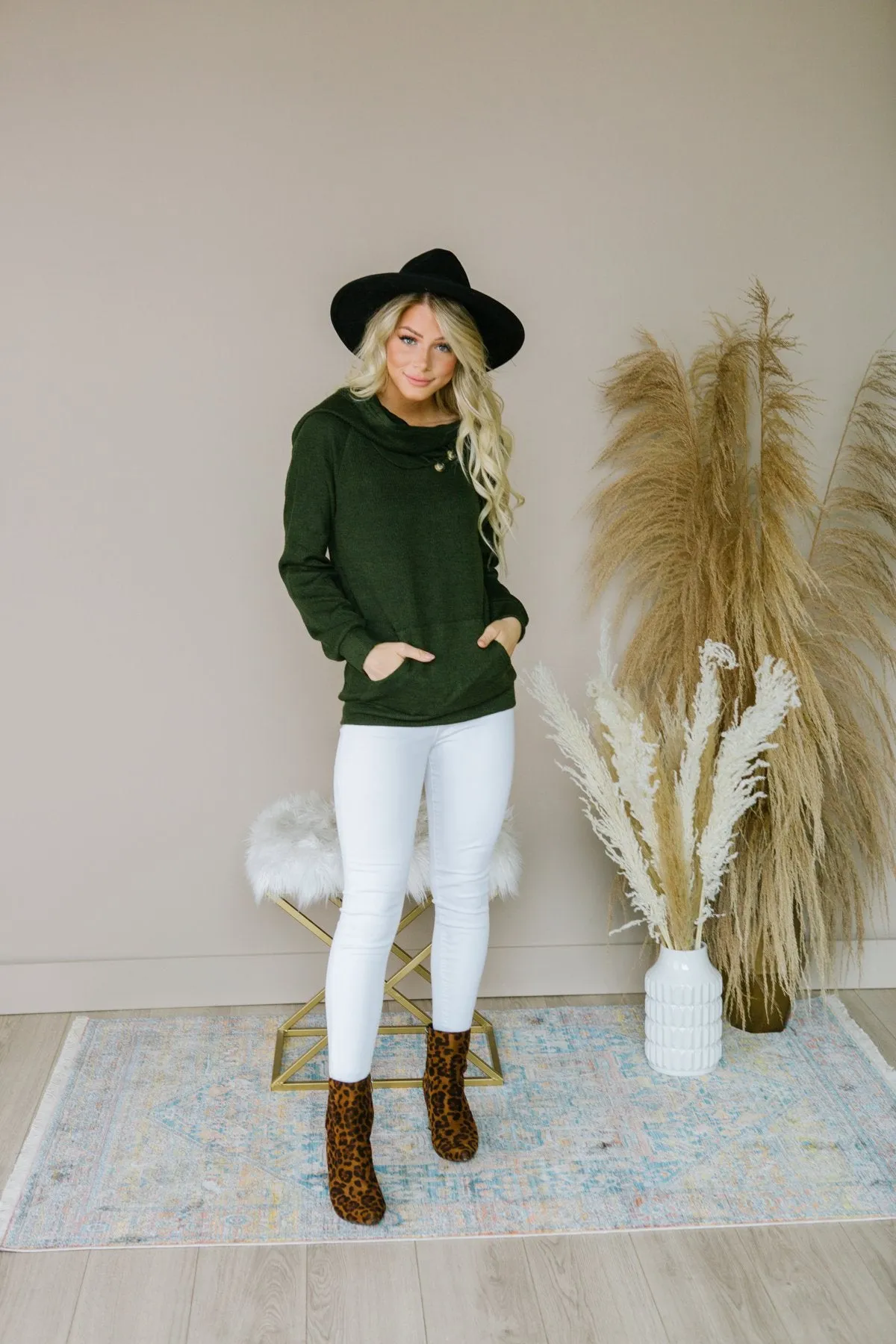 Soft Button Sweater