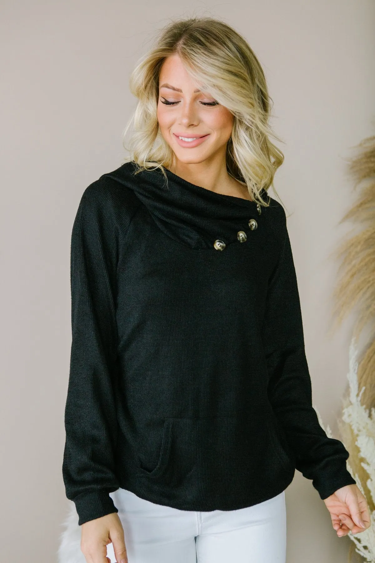 Soft Button Sweater