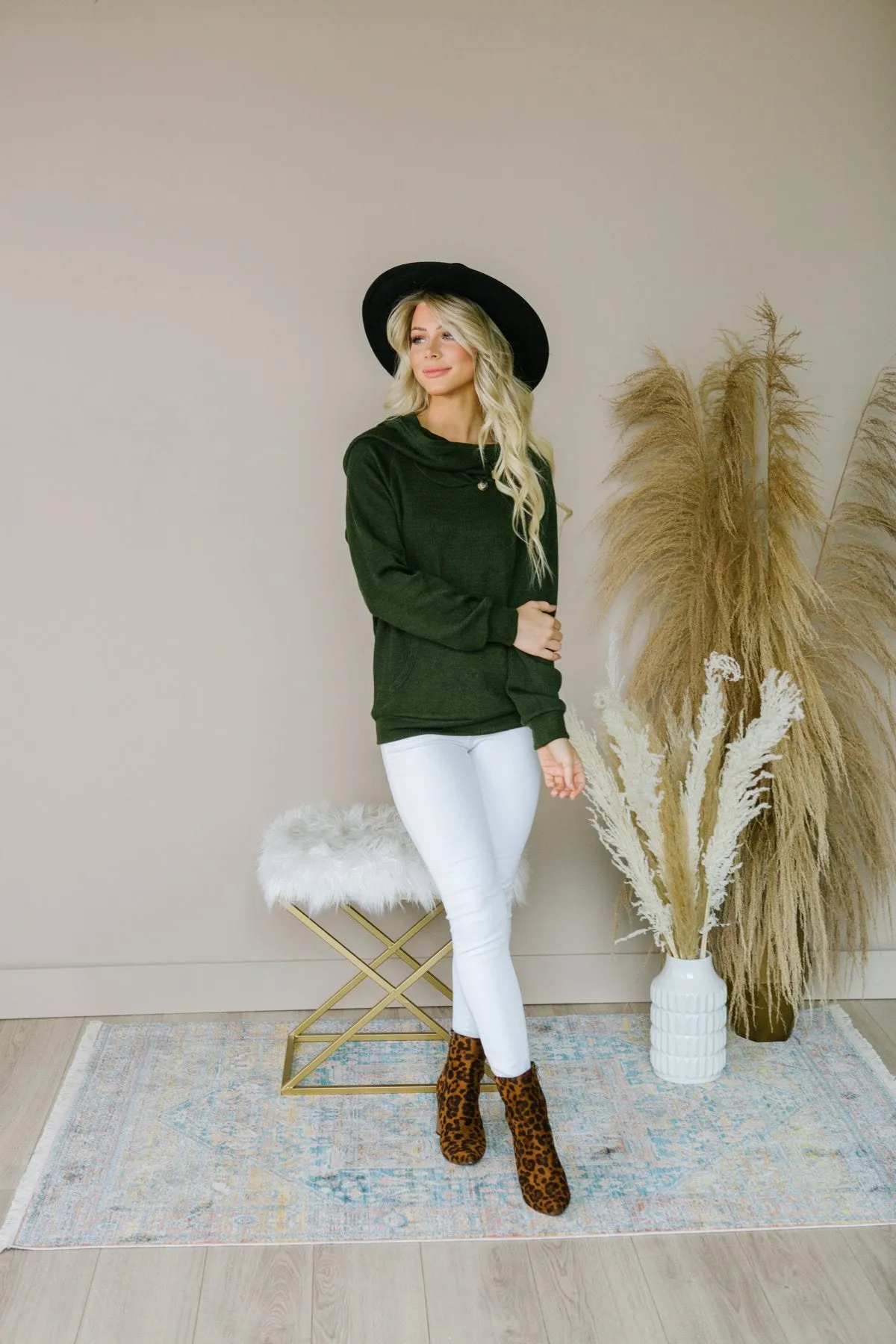 Soft Button Sweater