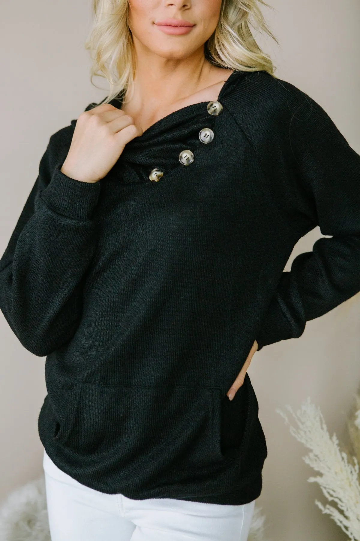Soft Button Sweater