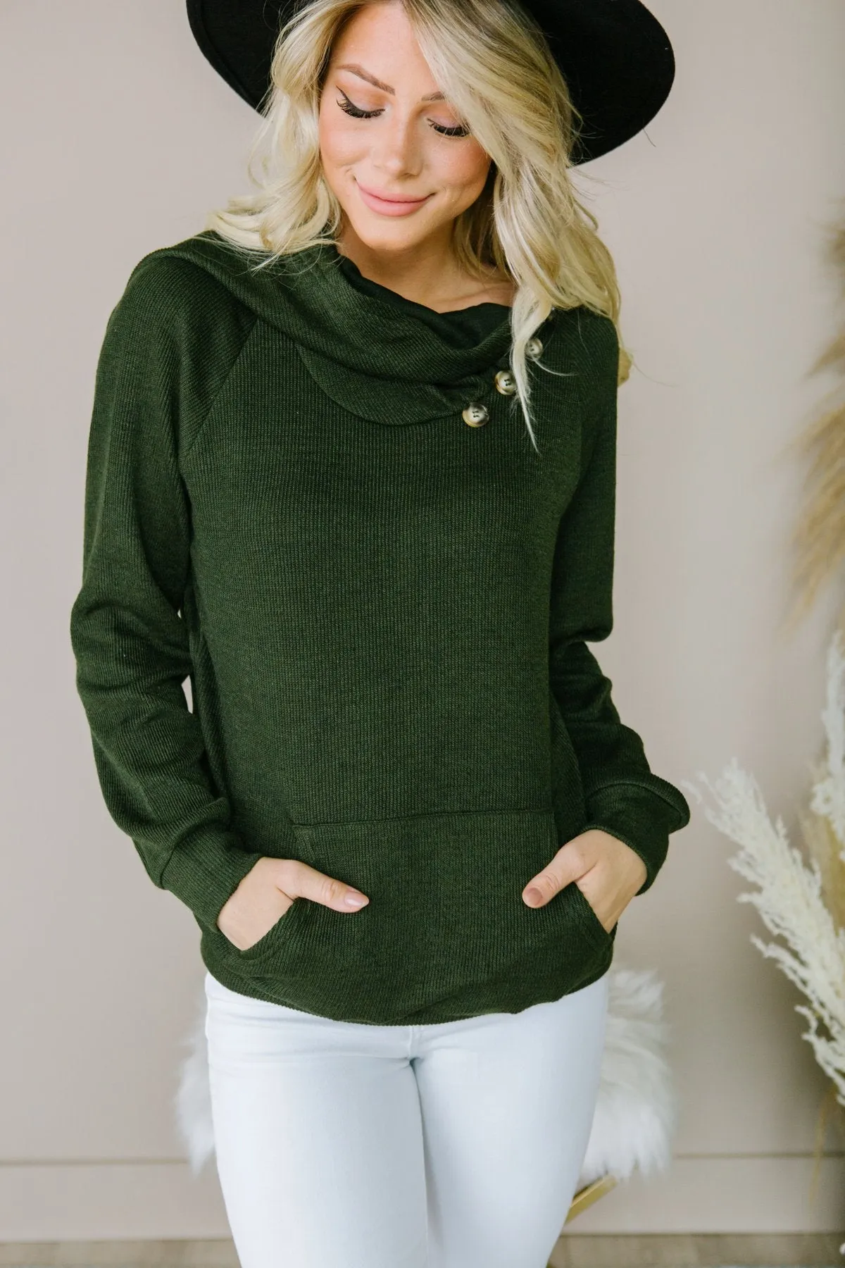 Soft Button Sweater