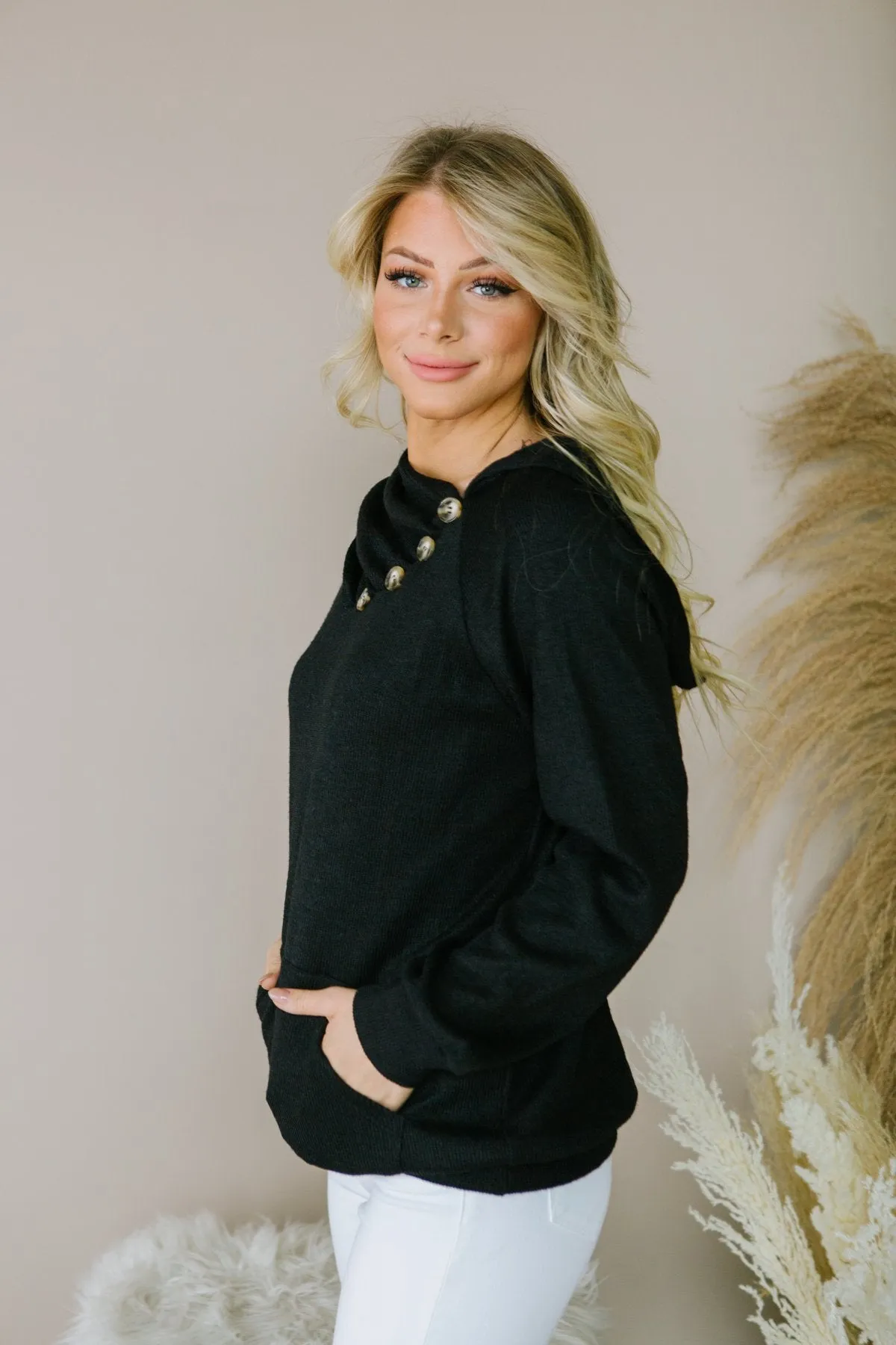 Soft Button Sweater