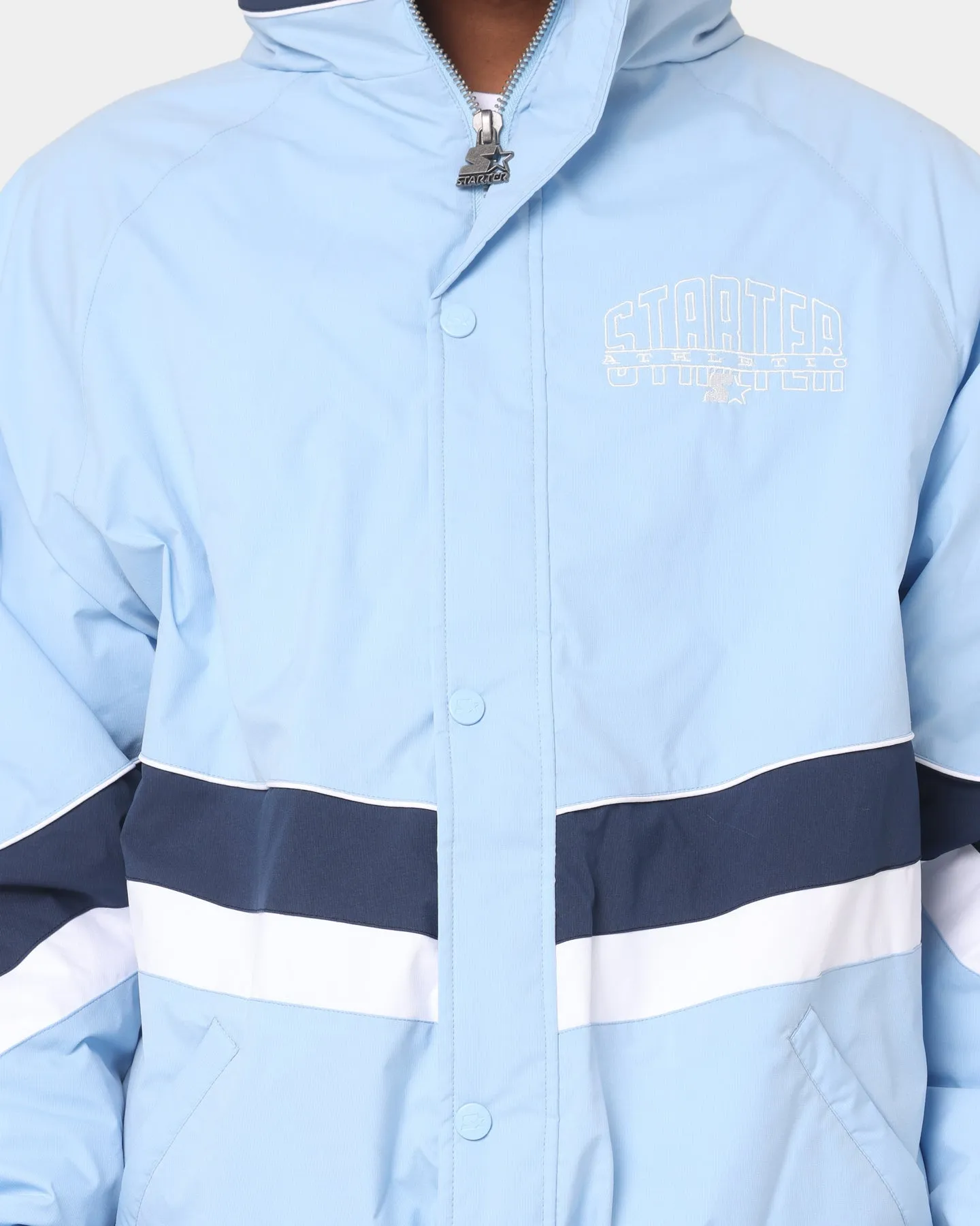 Starter V Track Jacket North Carolina Colourway/Light Blue