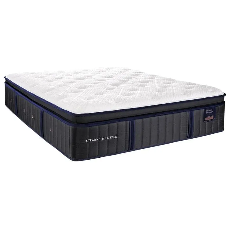 Stearns & Foster® 17.5" Wynn Manor Luxury Plush Euro Pillow Top Mattress with Pocket Coil