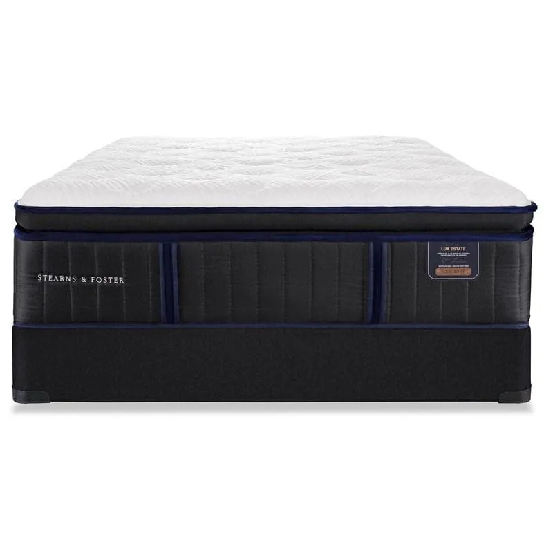 Stearns & Foster® 17.5" Wynn Manor Luxury Plush Euro Pillow Top Mattress with Pocket Coil