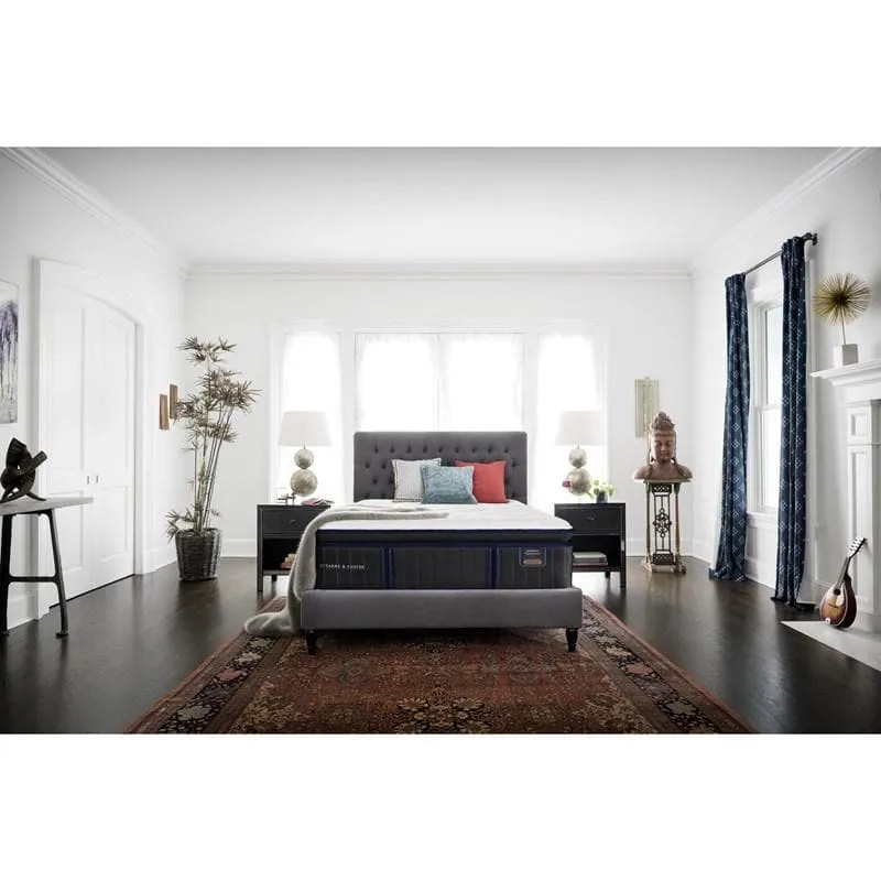 Stearns & Foster® 17.5" Wynn Manor Luxury Plush Euro Pillow Top Mattress with Pocket Coil