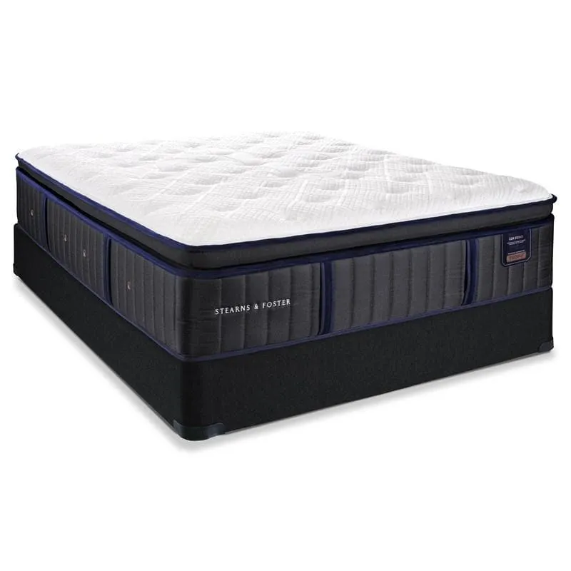 Stearns & Foster® 17.5" Wynn Manor Luxury Plush Euro Pillow Top Mattress with Pocket Coil