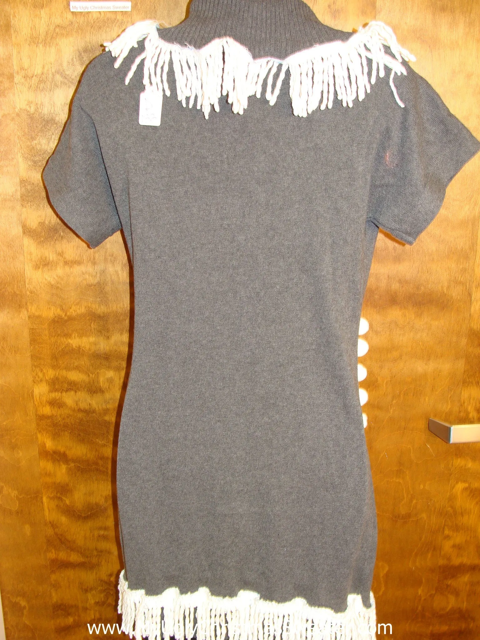 Super Cute Ugly Christmas Sweater Party Dress Size S