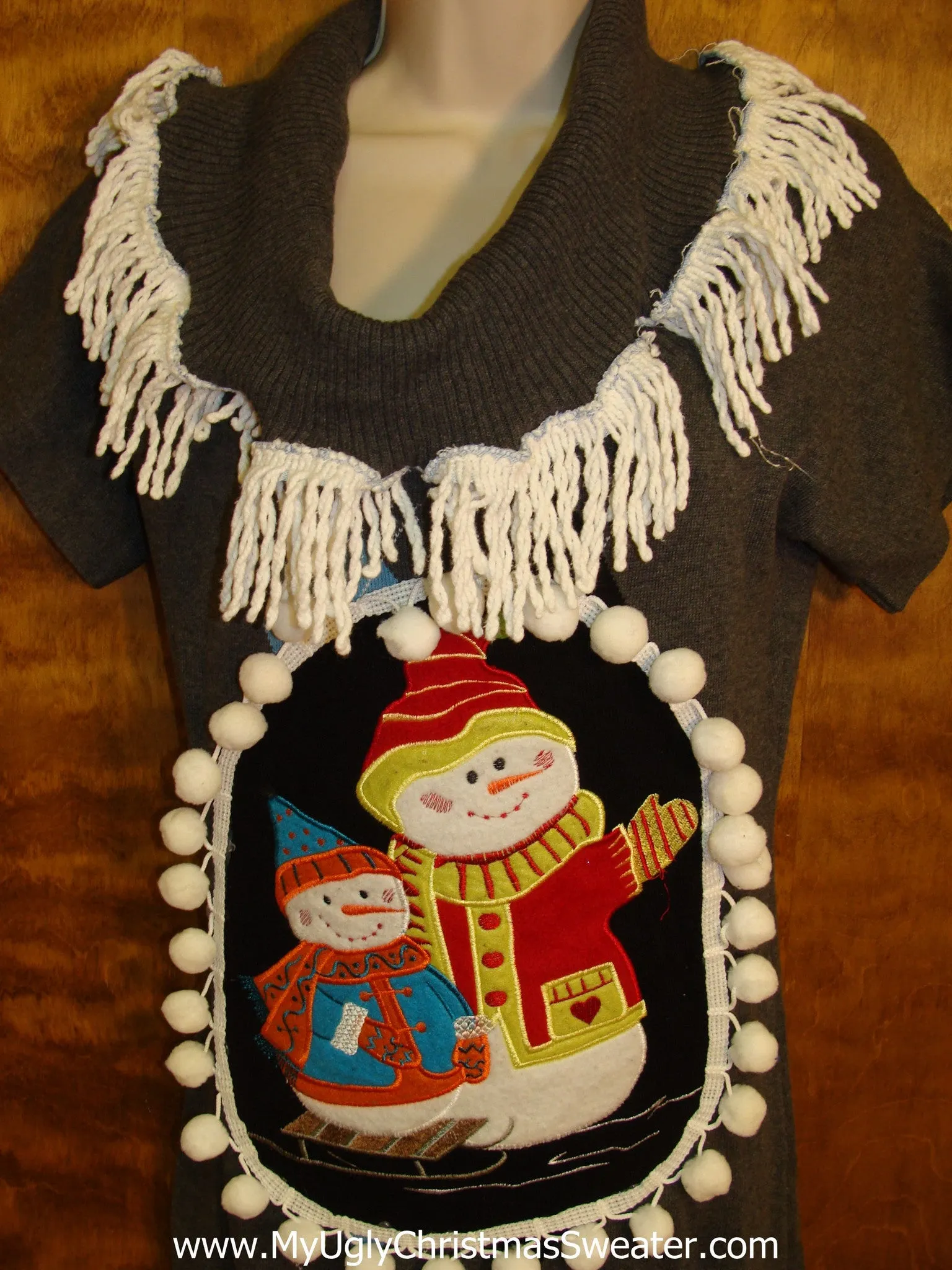 Super Cute Ugly Christmas Sweater Party Dress Size S