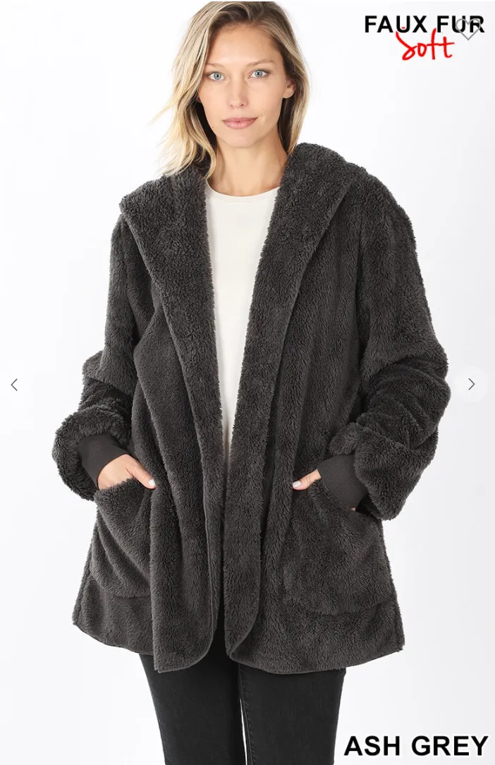 Teddy Bear Collection: Cozy Coat - 6 Colors