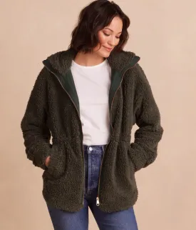 The High Pile Full-Zip Sherpa Jacket - Main