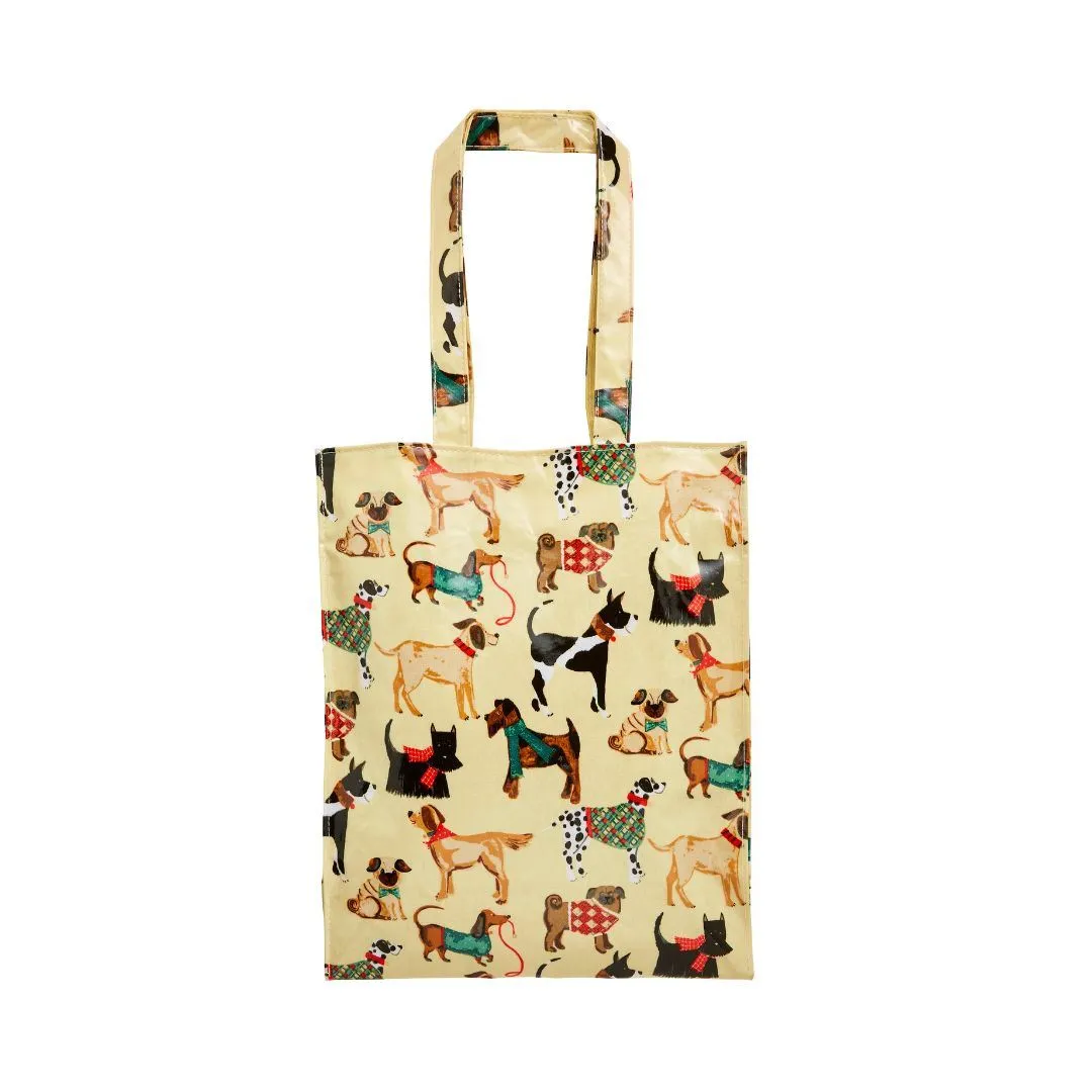 Ulster Weavers Medium Biodegradable PVC Shopper Bags - Hound Dog (Brown)