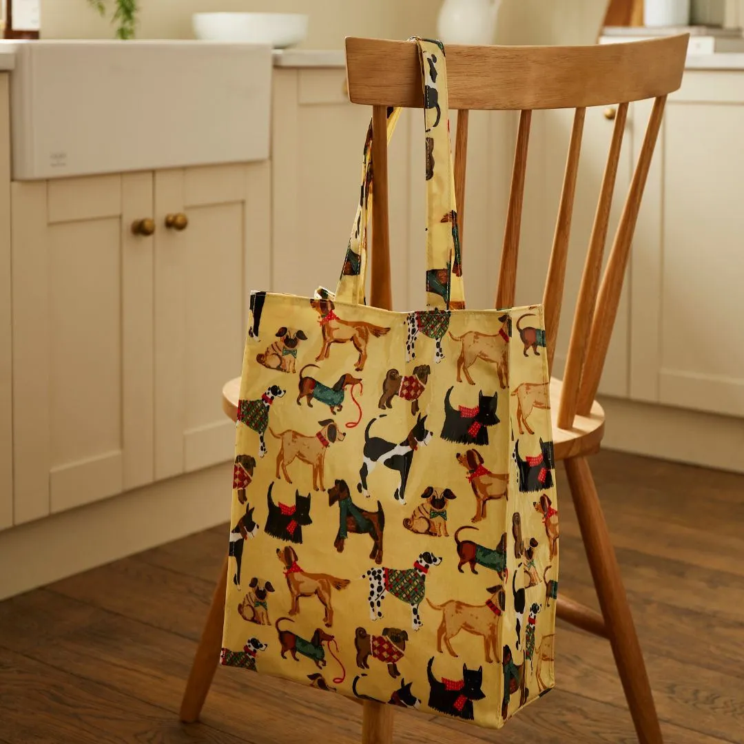 Ulster Weavers Medium Biodegradable PVC Shopper Bags - Hound Dog (Brown)