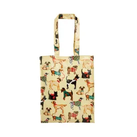 Ulster Weavers Medium Biodegradable PVC Shopper Bags - Hound Dog (Brown)