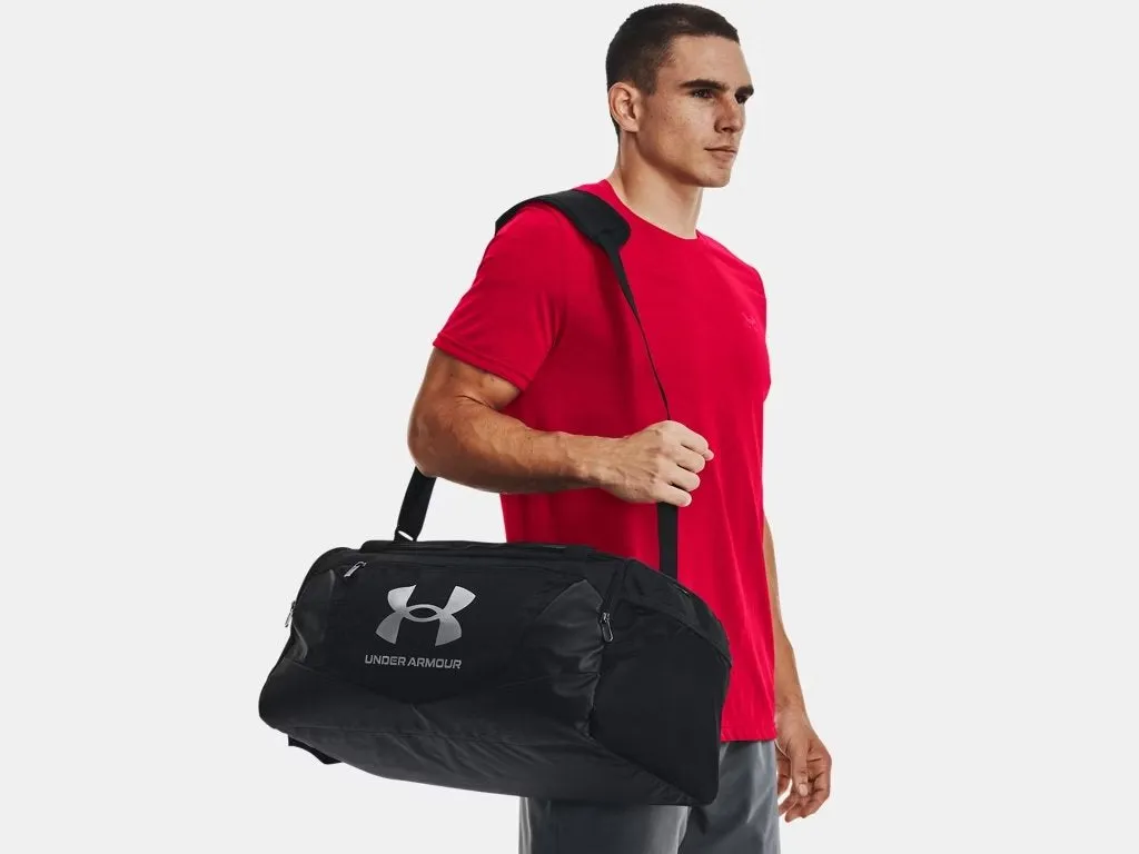 Under Armour Black/Metallic Silver Undeniable 5.0 Sm Duffle