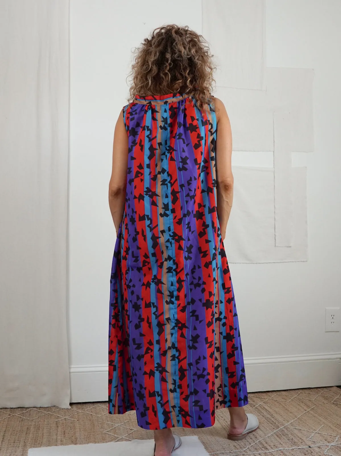 Vintage Southwestern Maxi Tent Dress