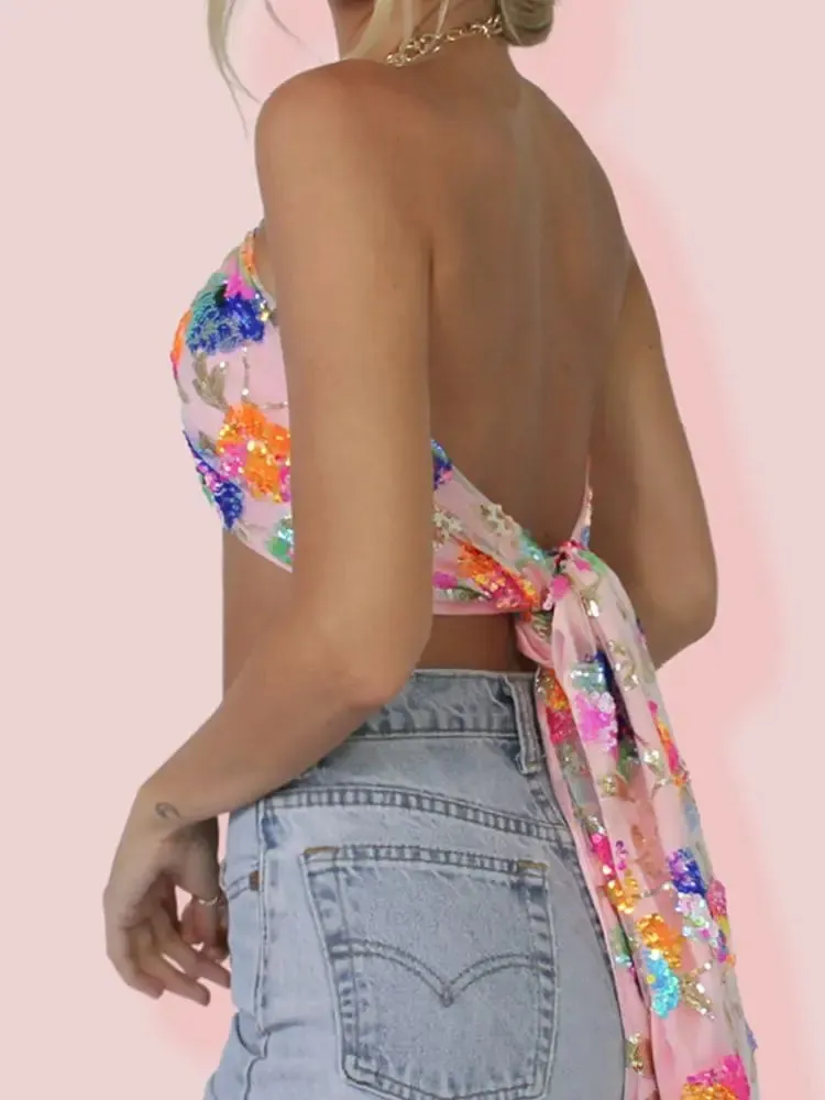 Wanna Be Nowhere Crop Top