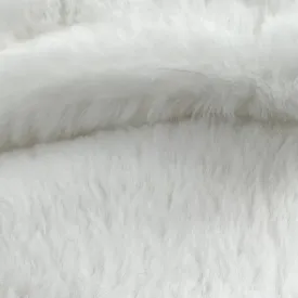 White Faux Rabbit (Avg. 50 Yard Roll)