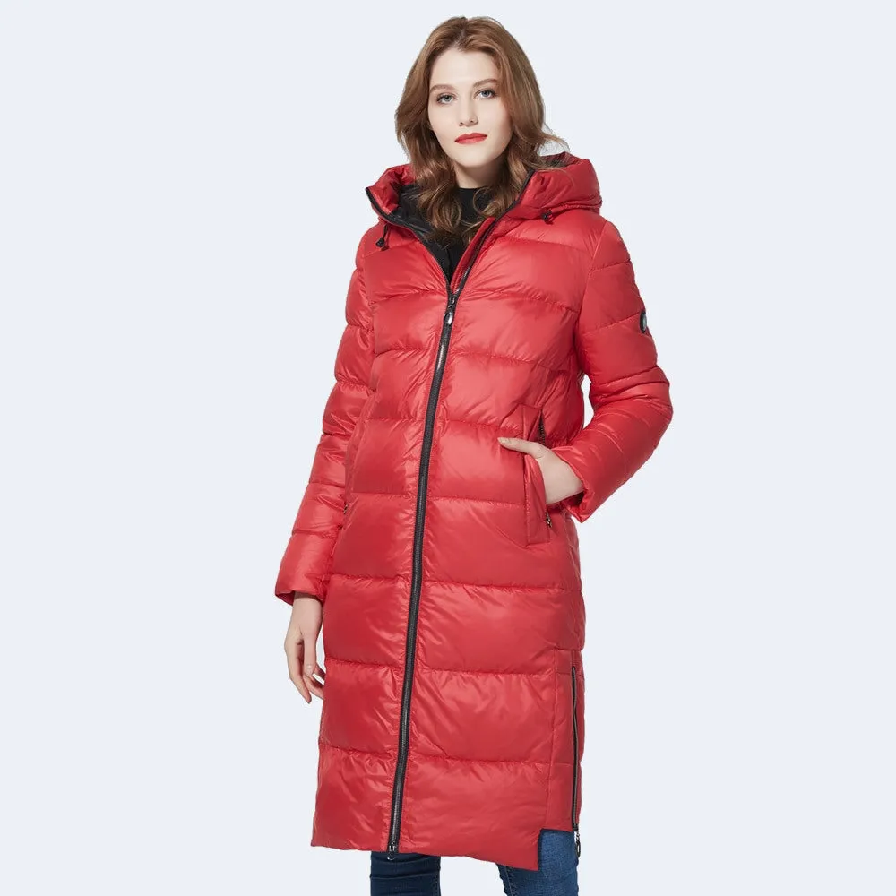 Women's Winter Down Duffle Parka Coat