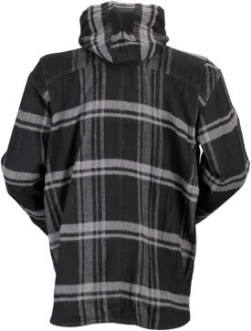 Z1R Timber Flannel Shirt - Black/Gray - 5XL 3040-2839